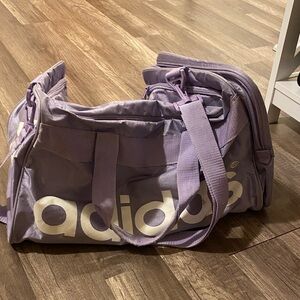 Adidas Lavender Travel Bag for Women